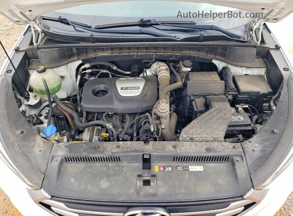 KM8J3CA25HU401802 2017 HYUNDAI TUCSON White Вид підкапотного простору