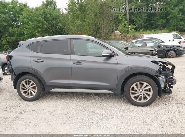 KM8J3CA25HU419975 2017 HYUNDAI TUCSON Gray Սալոնի 360 աստիճան տեսք