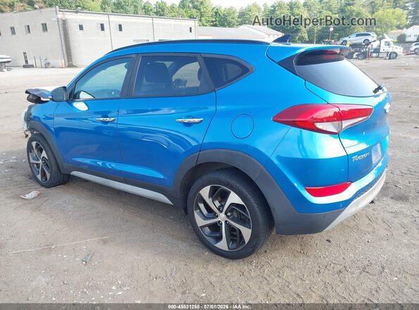 KM8J3CA27JU699551 2018 HYUNDAI TUCSON Blue უკანა მარცხენა