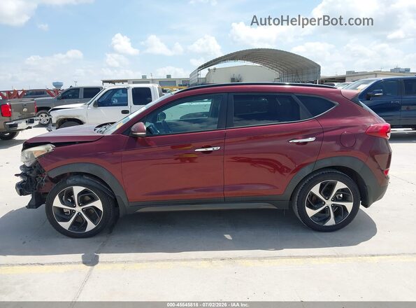 KM8J3CA28GU042220 2016 HYUNDAI TUCSON Maroon 