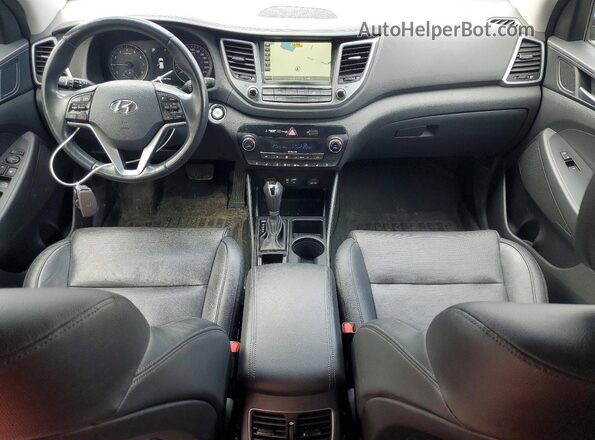 KM8J3CA29GU104708 2016 HYUNDAI TUCSON Burgundy Widok deski rozdzielczej