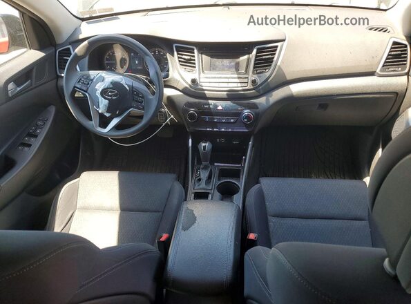 KM8J3CA29GU123629 2016 HYUNDAI TUCSON Black Vista del salpicadero