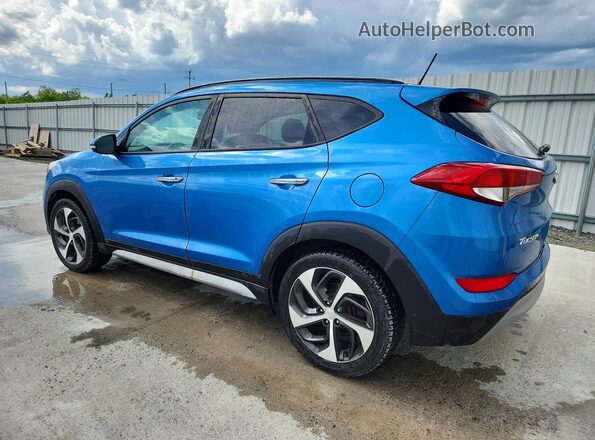 KM8J3CA29HU408249 2017 HYUNDAI TUCSON Blue Tył lewy