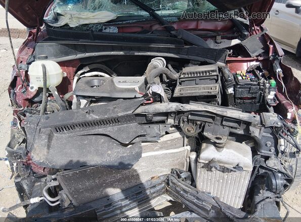 KM8J3CA2XGU035978 2016 HYUNDAI TUCSON Red Вид ззаду