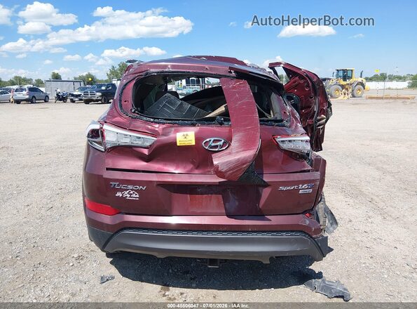 KM8J3CA2XGU035978 2016 HYUNDAI TUCSON Red 