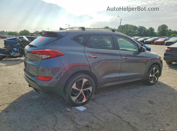KM8J3CA2XGU074411 2016 HYUNDAI TUCSON Gray Rear right