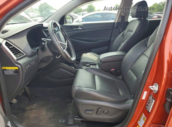 KM8J3CA2XGU165744 2016 HYUNDAI TUCSON Orange Սալոնի դիմացի տեսք