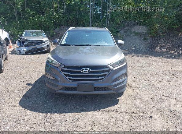 KM8J3CA2XGU178123 2016 HYUNDAI TUCSON Black Вид щитка приладів
