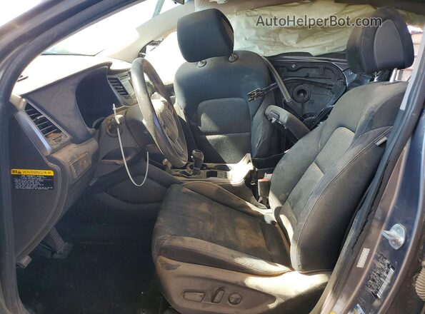 KM8J3CA40GU051009 2016 HYUNDAI TUCSON Gray Widok wnętrza z przodu
