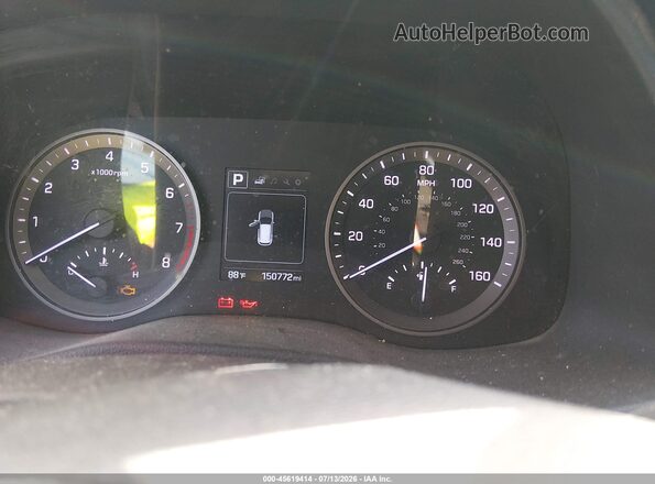 KM8J3CA40GU123407 2016 HYUNDAI TUCSON Brown Հետևի նստատեղերի տեսք