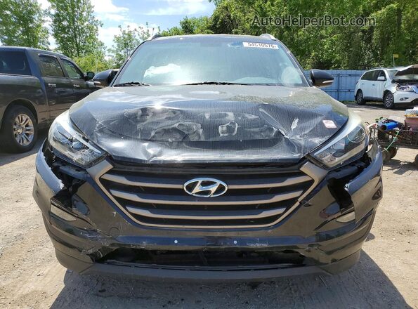 KM8J3CA40GU219134 2016 HYUNDAI TUCSON Black Вид спереду