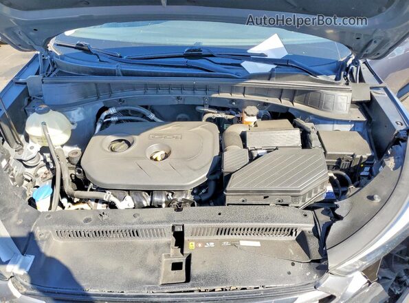 KM8J3CA40HU389642 2017 HYUNDAI TUCSON Gray Engine compartment view