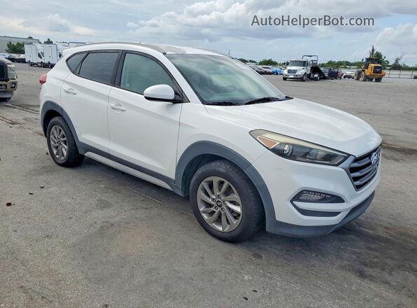 KM8J3CA40JU630816 2018 HYUNDAI TUCSON White Przód prawy