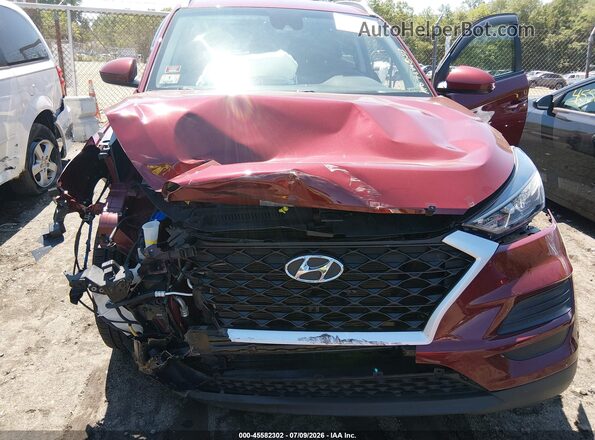 KM8J3CA40LU261930 2020 HYUNDAI TUCSON Red Widok z przodu