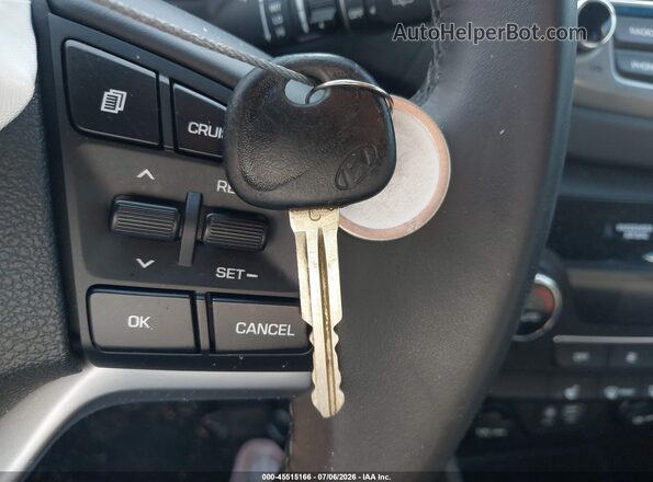 KM8J3CA41HU529231 2017 HYUNDAI TUCSON Серебряный Вид панели приборов