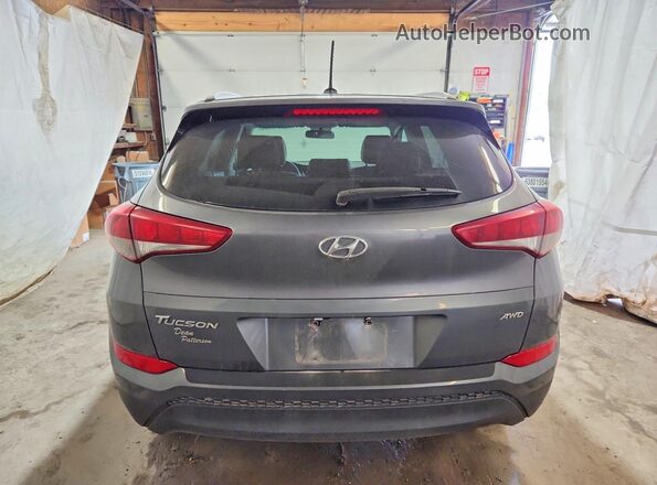 KM8J3CA41HU565954 2017 HYUNDAI TUCSON Charcoal Вид ззаду