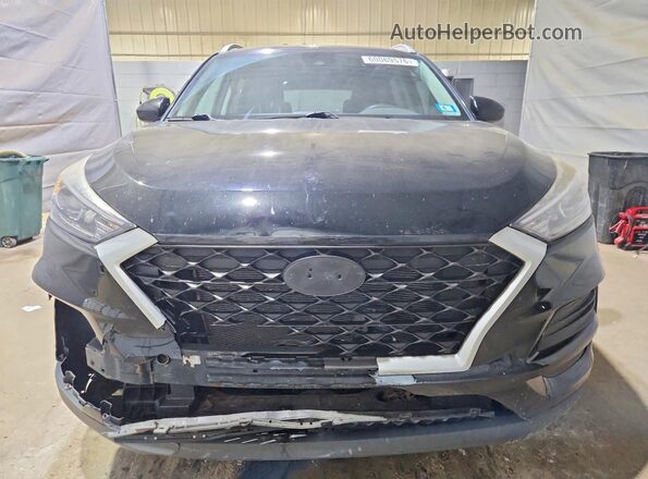 KM8J3CA41KU045650 2019 HYUNDAI TUCSON Black წინა ხედი