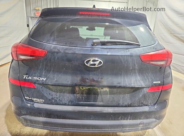 KM8J3CA41KU045650 2019 HYUNDAI TUCSON Black უკანა ხედი