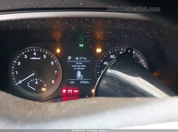 KM8J3CA41LU103158 2020 HYUNDAI TUCSON Black Widok tylnych siedzeń