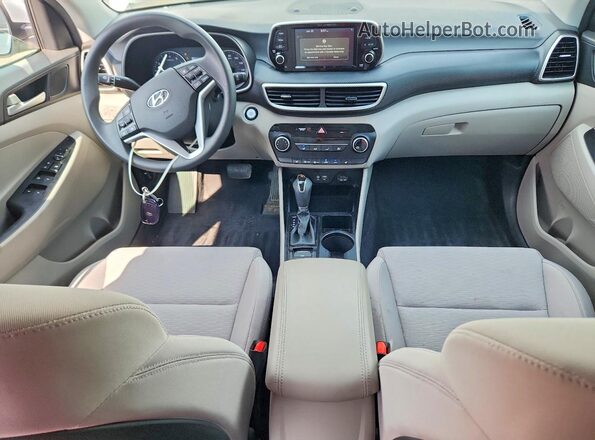 KM8J3CA42LU174496 2020 HYUNDAI TUCSON White Vista del salpicadero