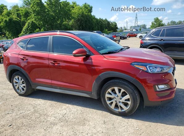 KM8J3CA42MU407147 2021 HYUNDAI TUCSON Red Առջևի աջ