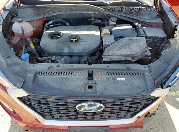 KM8J3CA42MU407147 2021 HYUNDAI TUCSON Red Շարժիչի բաժամունքի տեսք