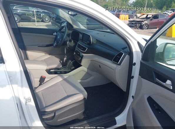 KM8J3CA43MU288749 2021 HYUNDAI TUCSON White Widok wnętrza z przodu
