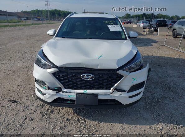 KM8J3CA43MU288749 2021 HYUNDAI TUCSON White Widok z przodu