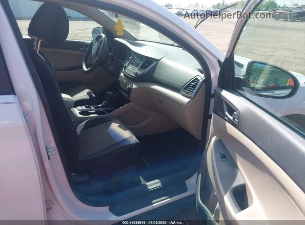 KM8J3CA44GU194917 2016 HYUNDAI TUCSON White Սալոնի դիմացի տեսք