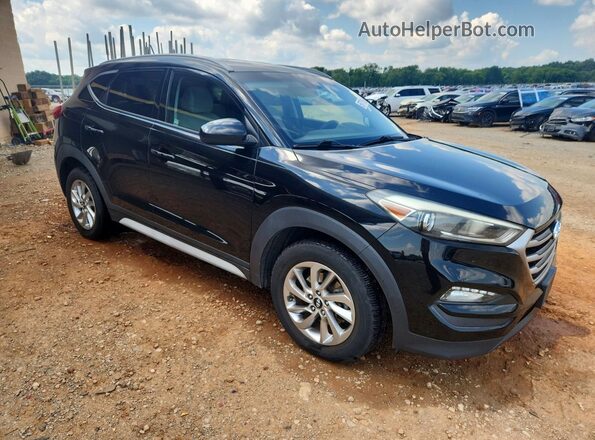 KM8J3CA44HU461801 2017 HYUNDAI TUCSON Черный Передняя правая четверть