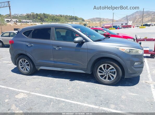 KM8J3CA44HU499111 2017 HYUNDAI TUCSON Gray Vista interior trasera