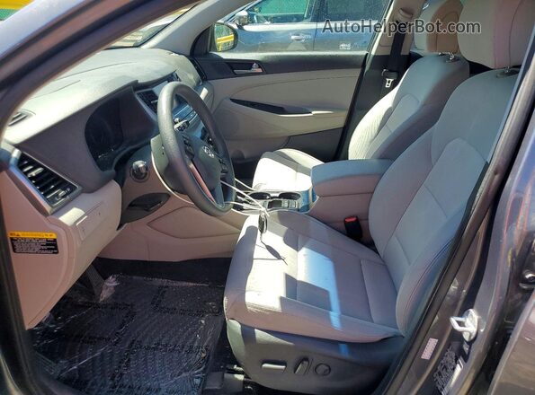 KM8J3CA44JU606941 2018 HYUNDAI TUCSON Gray Widok wnętrza z przodu