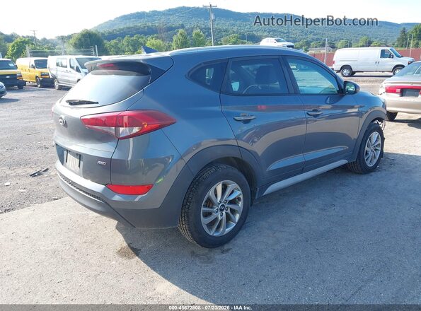 KM8J3CA44JU720888 2018 HYUNDAI TUCSON Gray Задня права чверть