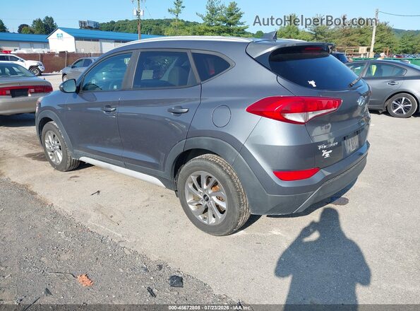 KM8J3CA44JU720888 2018 HYUNDAI TUCSON Gray Задня ліва чверть