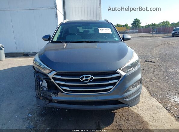 KM8J3CA44JU720888 2018 HYUNDAI TUCSON Gray Вид щитка приладів