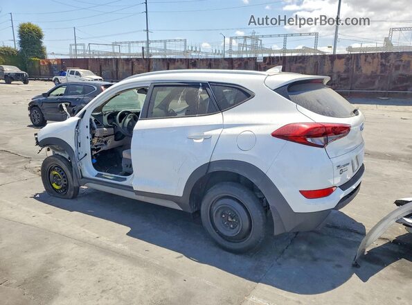 KM8J3CA44JU773591 2018 HYUNDAI TUCSON Белый Задняя левая четверть