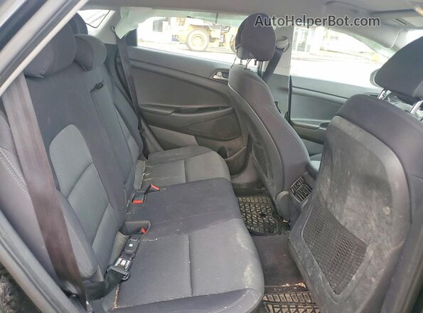 KM8J3CA44JU807402 2018 HYUNDAI TUCSON Черный Вид задних сидений