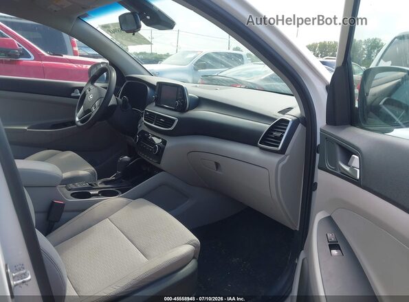 KM8J3CA44KU066301 2019 HYUNDAI TUCSON White წინა სალონის ხედი