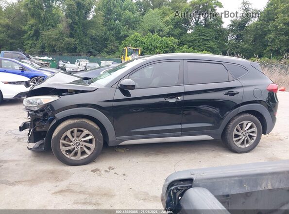 KM8J3CA45HU545562 2017 HYUNDAI TUCSON Черный Панорамный вид салона 360°