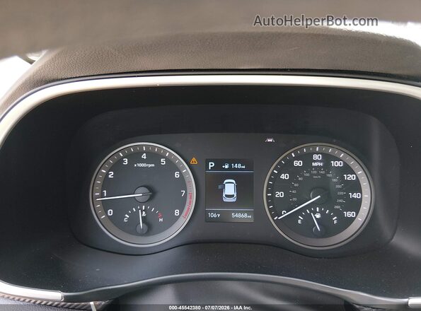 KM8J3CA45MU325199 2021 HYUNDAI TUCSON Серый Вид задних сидений