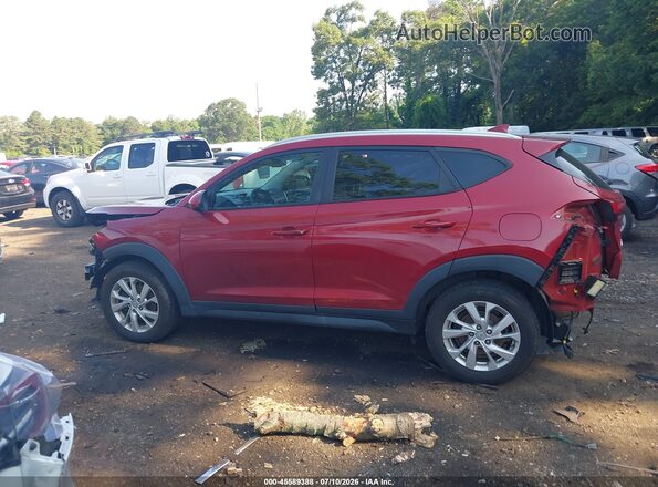 KM8J3CA45MU345467 2021 HYUNDAI TUCSON Темно-бордовый 