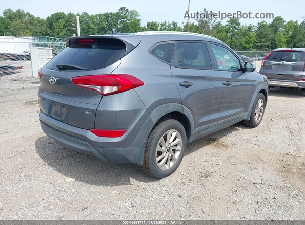 KM8J3CA46GU064816 2016 HYUNDAI TUCSON Gray Trasero derecho