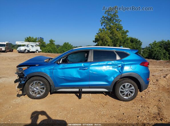 KM8J3CA46JU600459 2018 HYUNDAI TUCSON Blue სალონის 360-გრადუსიანი ხედი