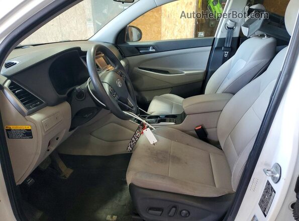 KM8J3CA47GU065408 2016 HYUNDAI TUCSON White Սալոնի դիմացի տեսք