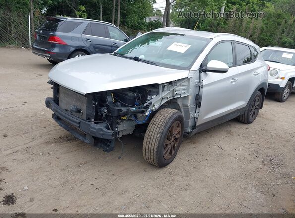 KM8J3CA47GU067918 2016 HYUNDAI TUCSON Silver Front left