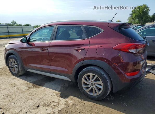 KM8J3CA47HU423219 2017 HYUNDAI TUCSON Burgundy Tył lewy