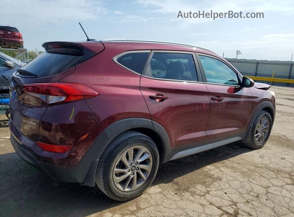 KM8J3CA47HU423219 2017 HYUNDAI TUCSON Burgundy Tył prawy
