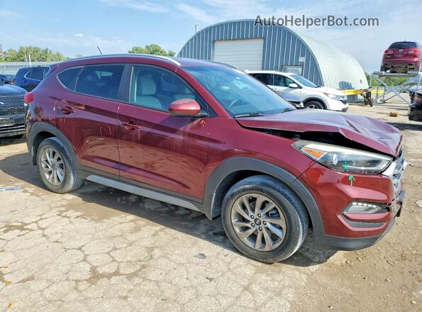 KM8J3CA47HU423219 2017 HYUNDAI TUCSON Burgundy Przód prawy