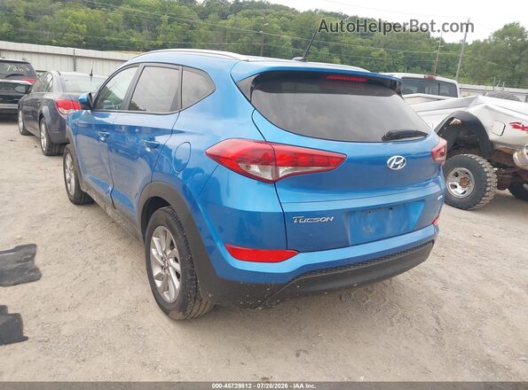 KM8J3CA48GU130119 2016 HYUNDAI TUCSON Blue Հետևի ձախ