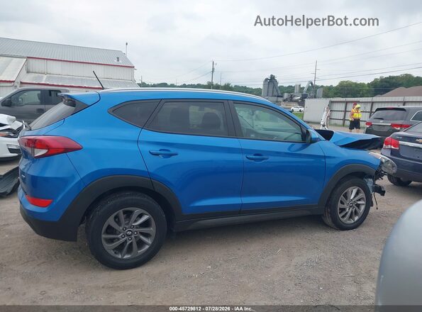 KM8J3CA48GU130119 2016 HYUNDAI TUCSON Blue Սալոնի 360 աստիճան տեսք